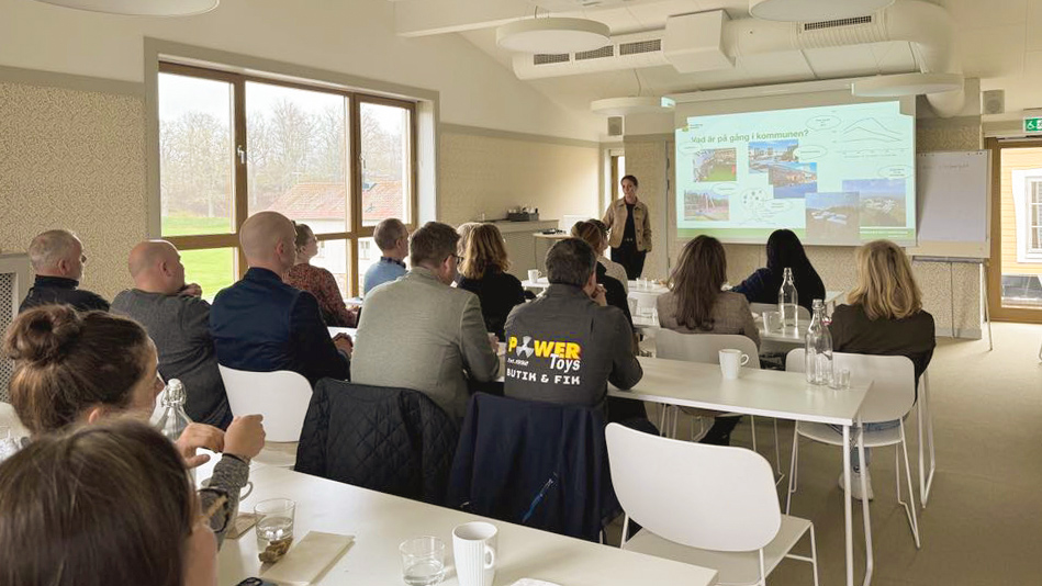 Nätverkslunch på Villa Baro den 23 april